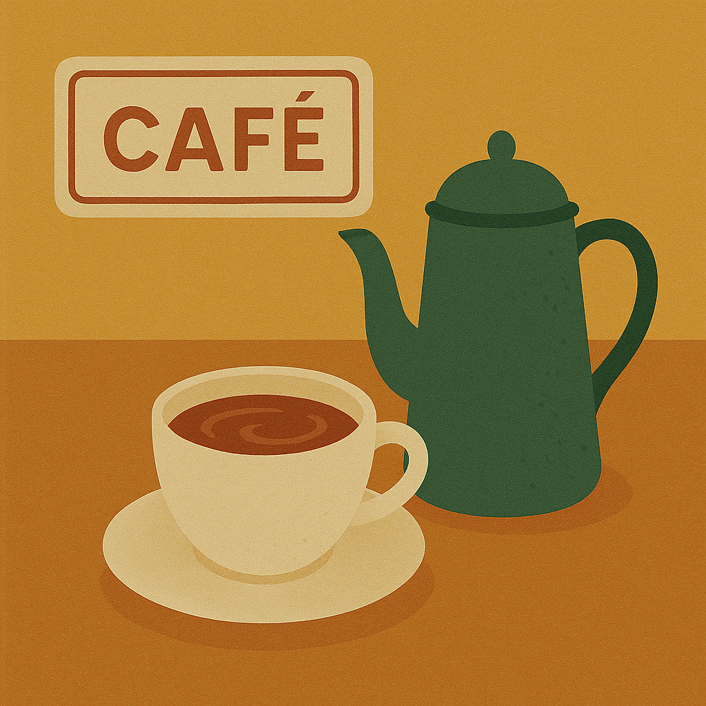 Un café en España y América Latina