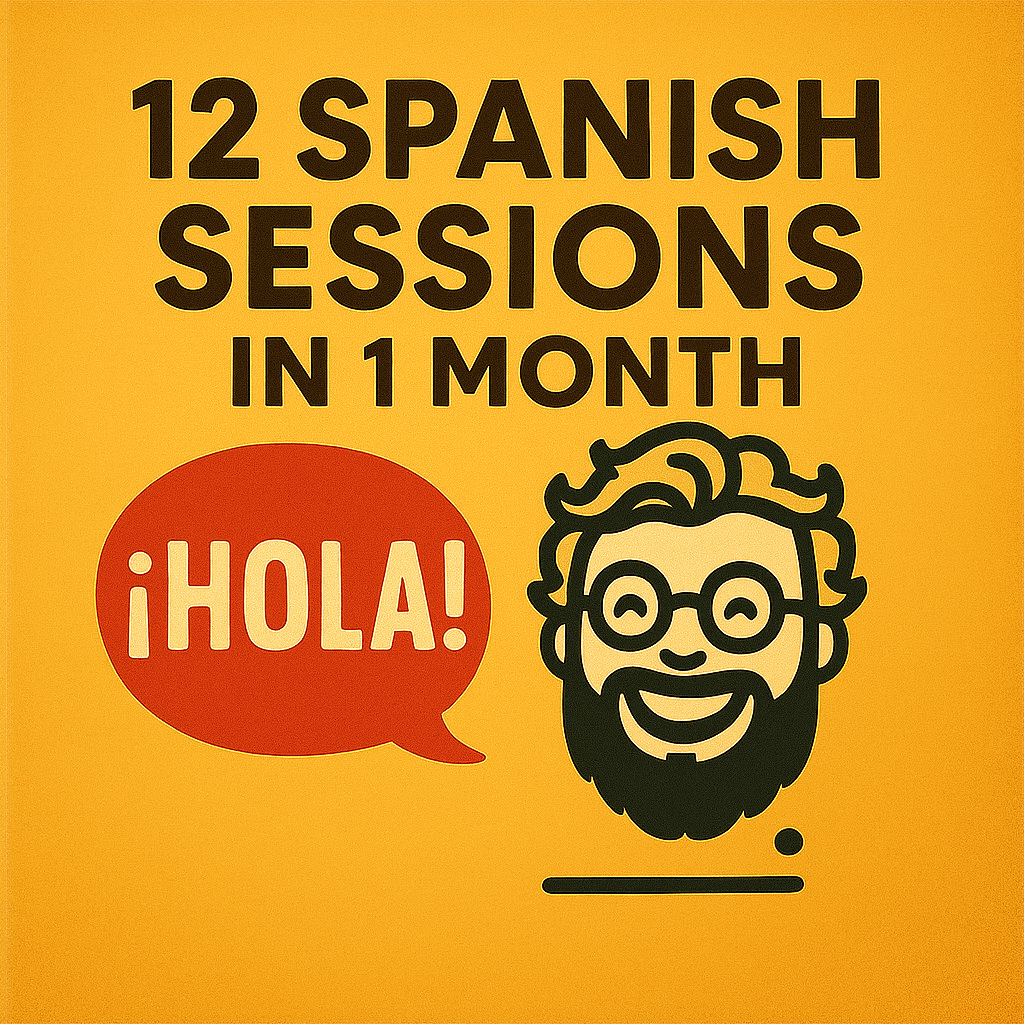 12 spanish sessions in 1 month