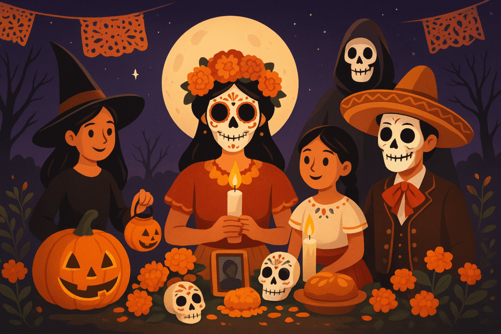 Halloween en Latinoamérica: entre calabazas, altares y memorias ancestrales