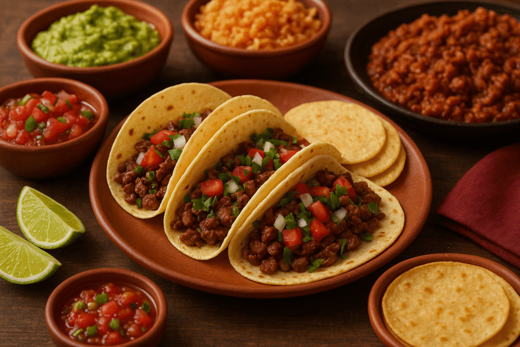 Comidas típicas de México: tacos, tortillas y más