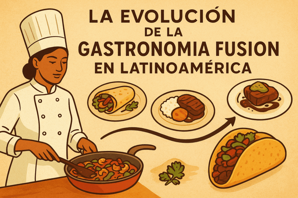 La evolución de la gastronomía fusión en Latinoamérica