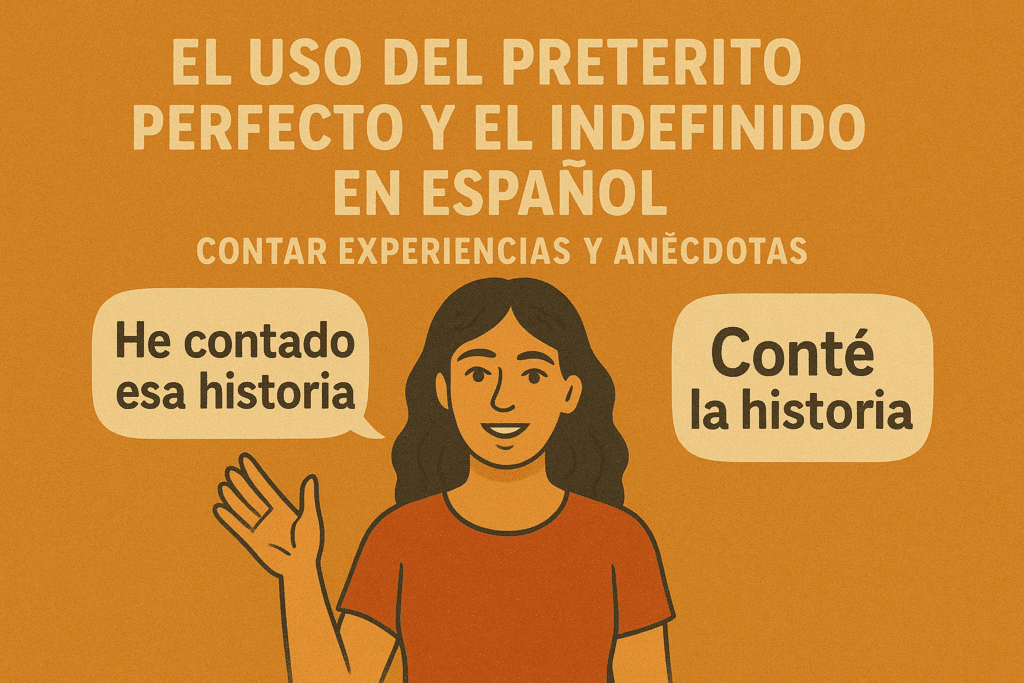 Uso del pretérito perfecto y el indefinido en español: contar experiencias y anécdotas