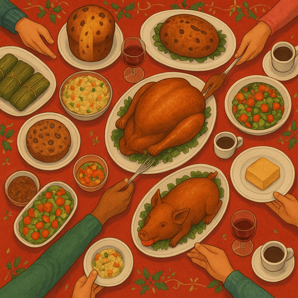 🍽️ Comidas típicas de Navidad en el mundo hispano